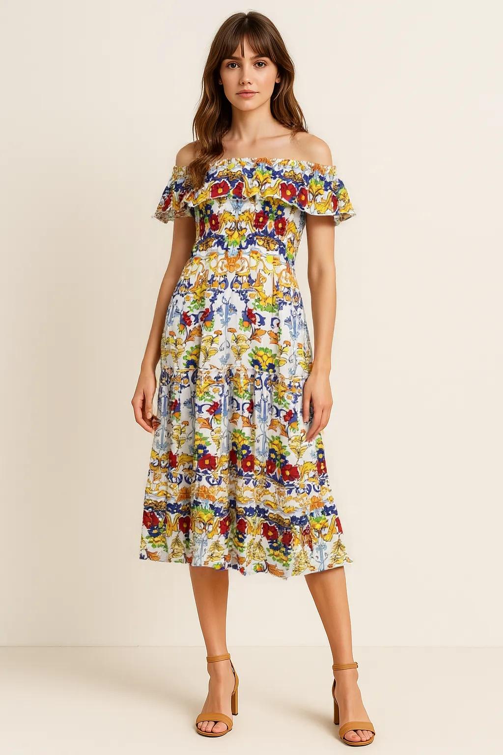 Frascarti Linen Dress