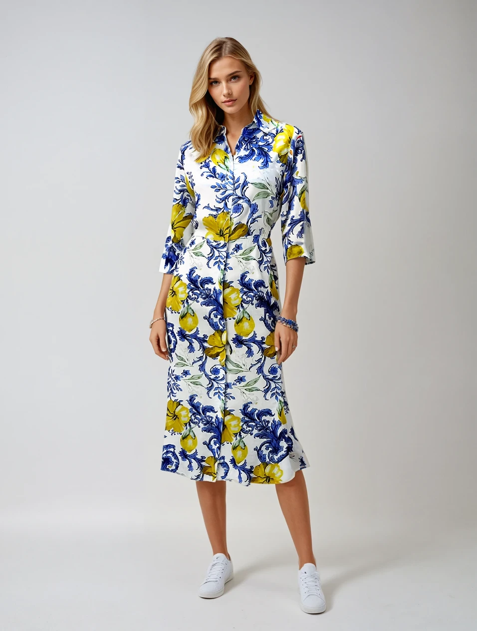 St. Amalfi Linen Dress