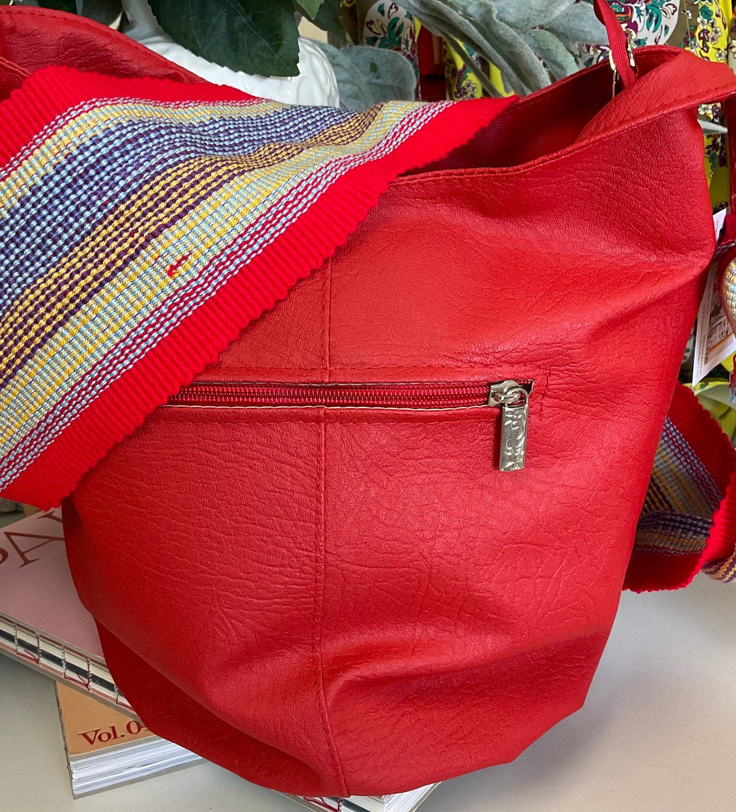 Italian Leather Crossbody Bag