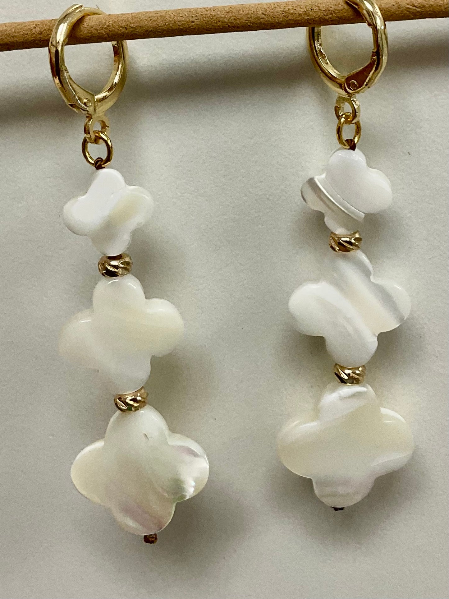Mother of Pearl Dangle Earrings