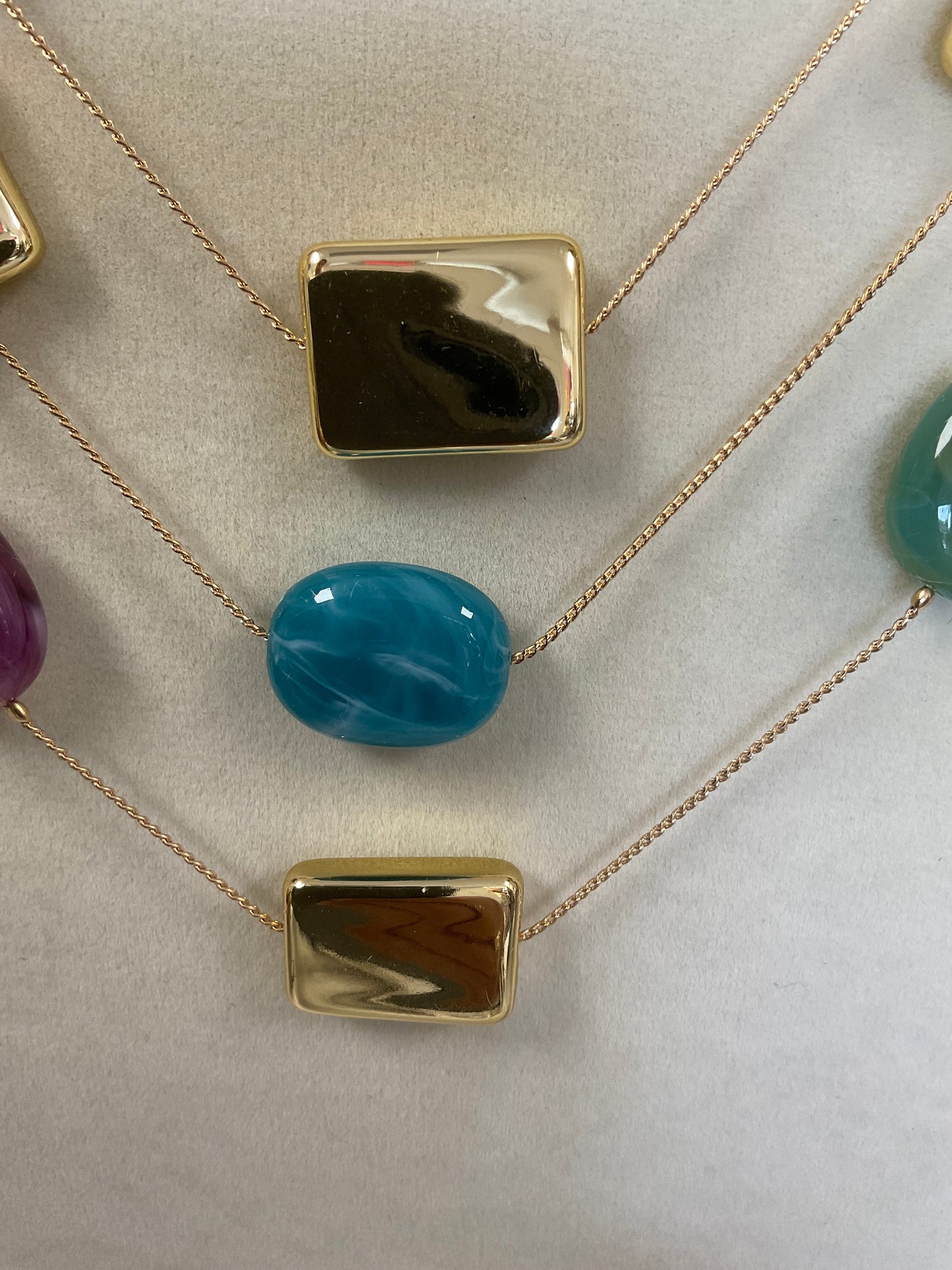 Multicolored Layered Necklace