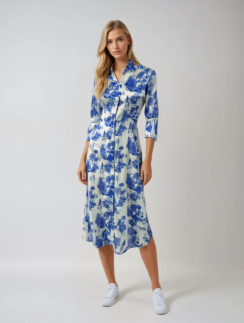 Safari Blue Dress