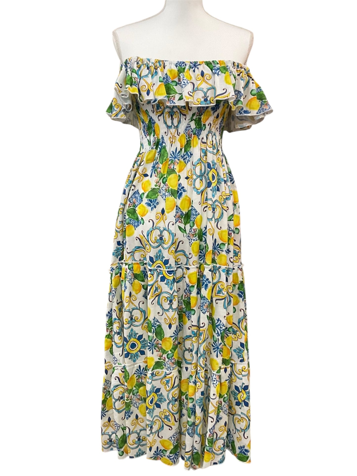 Limone Linen Dress