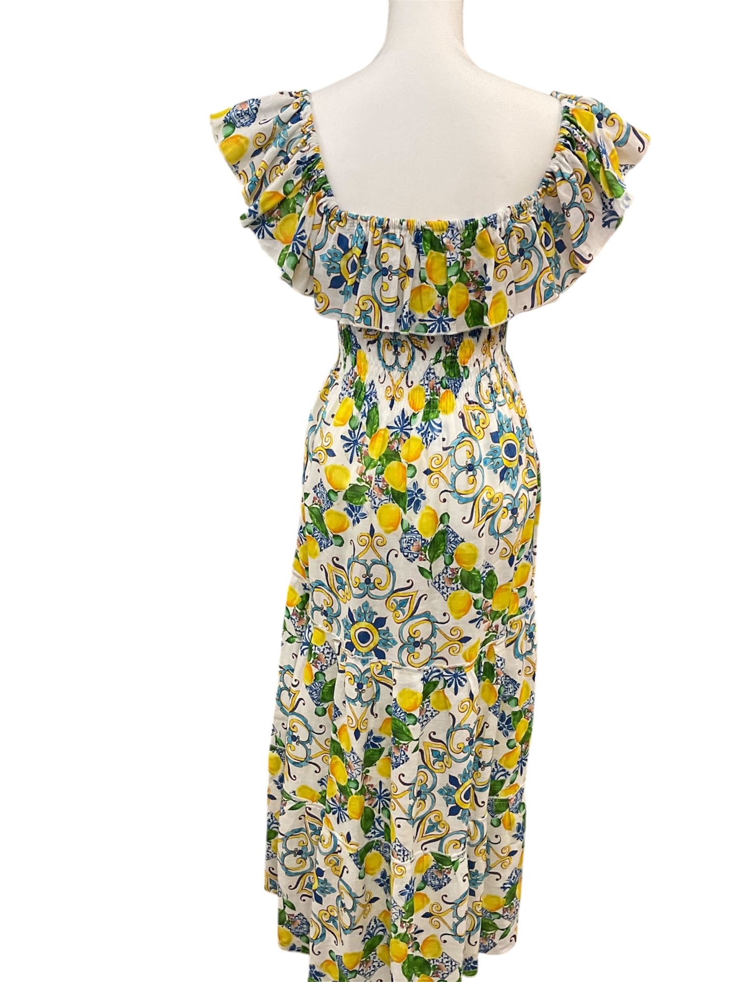Limone Linen Dress