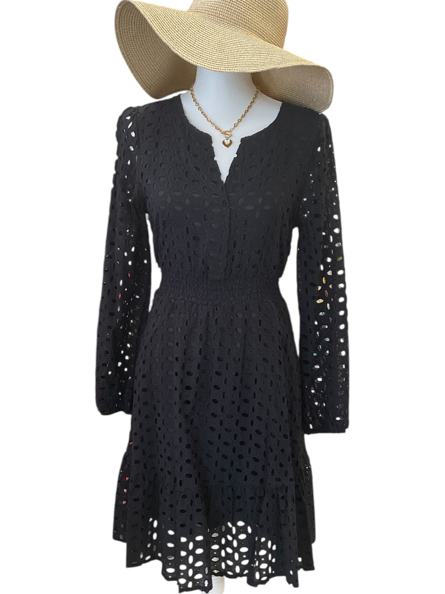 Parma Black Dress