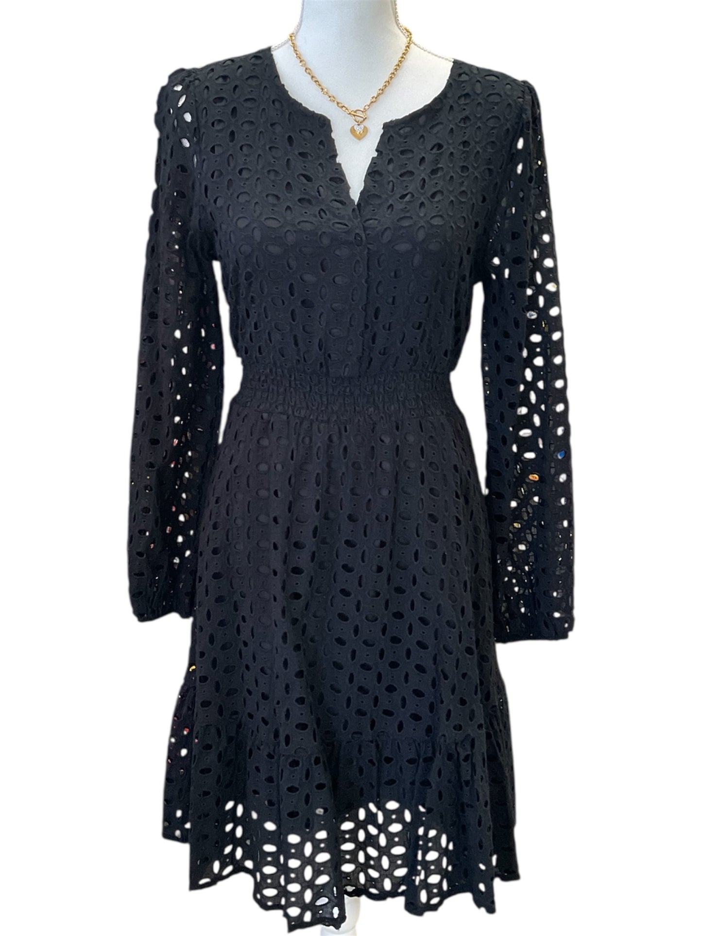 Parma Black Dress