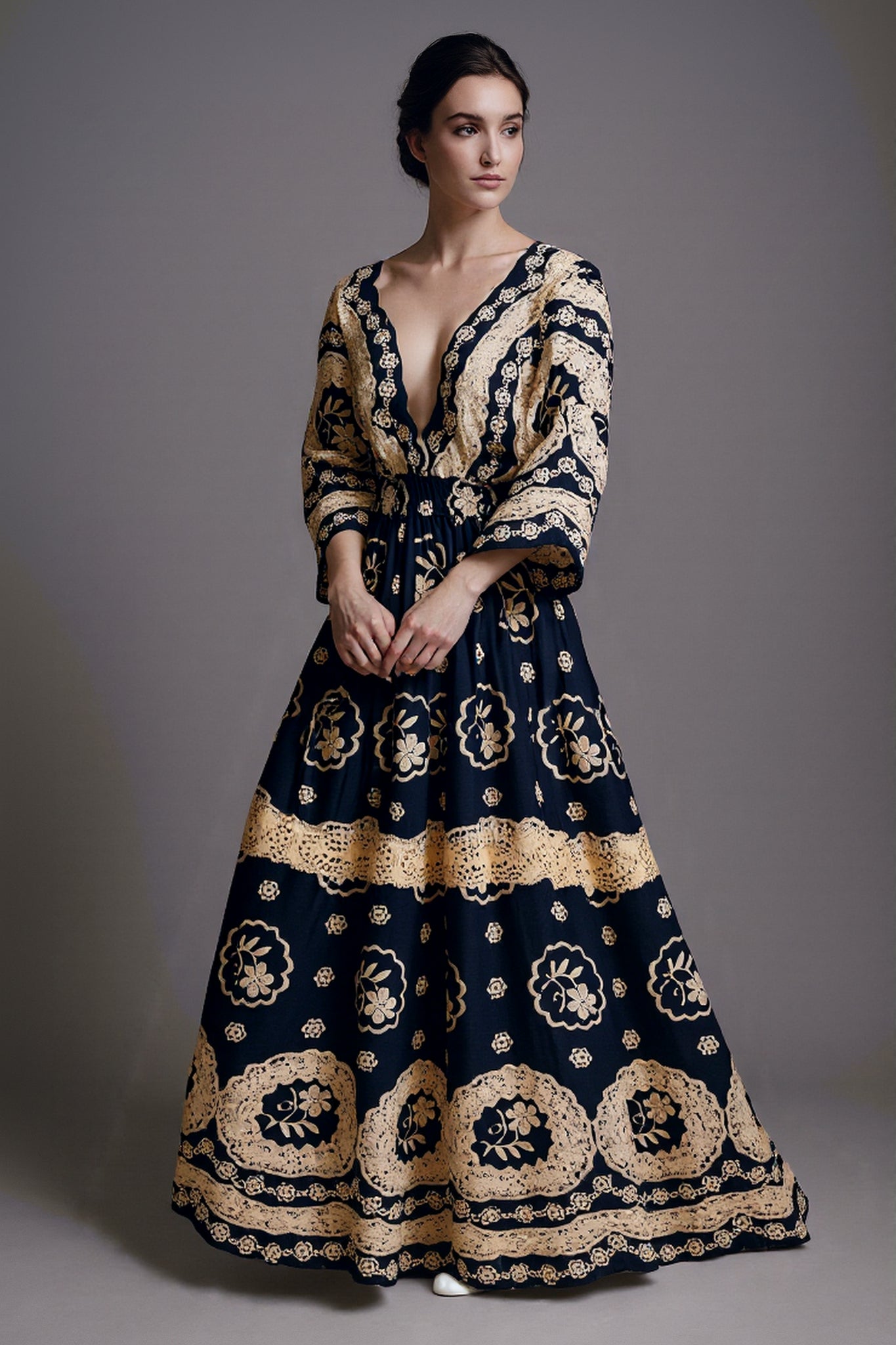 Bridgerton Black Dress