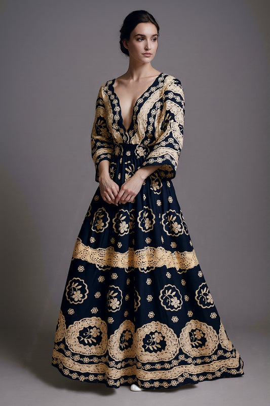 Bridgerton Black Dress