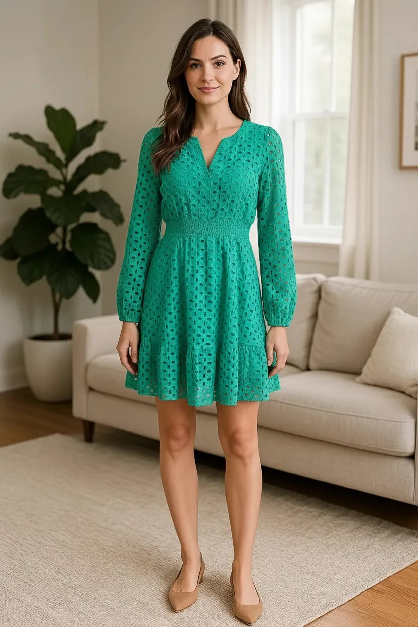 Parma Long Sleeve Dress