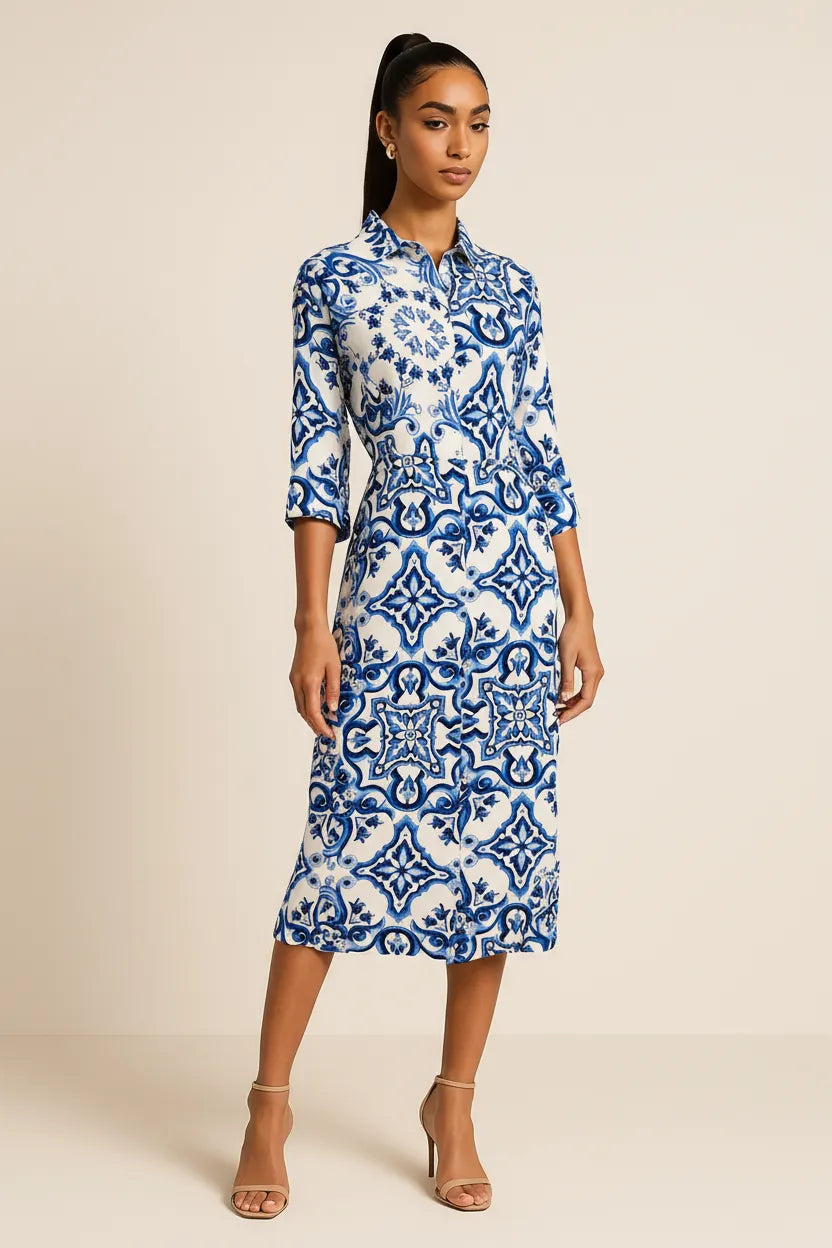 St. Ortigia Linen Dress