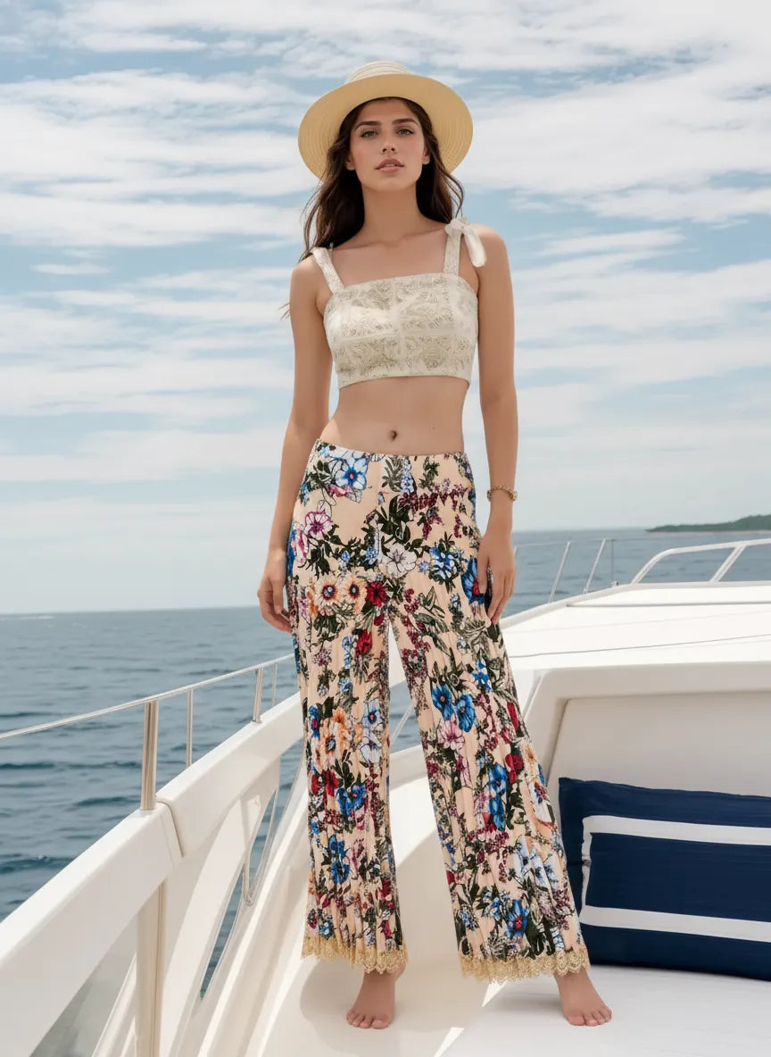 Positano Pleated Trousers