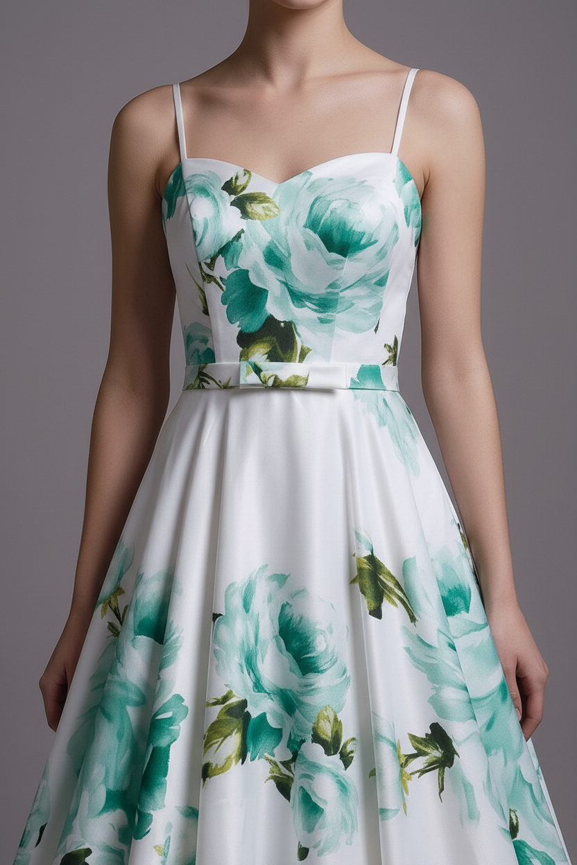 Emerald Rose Gown