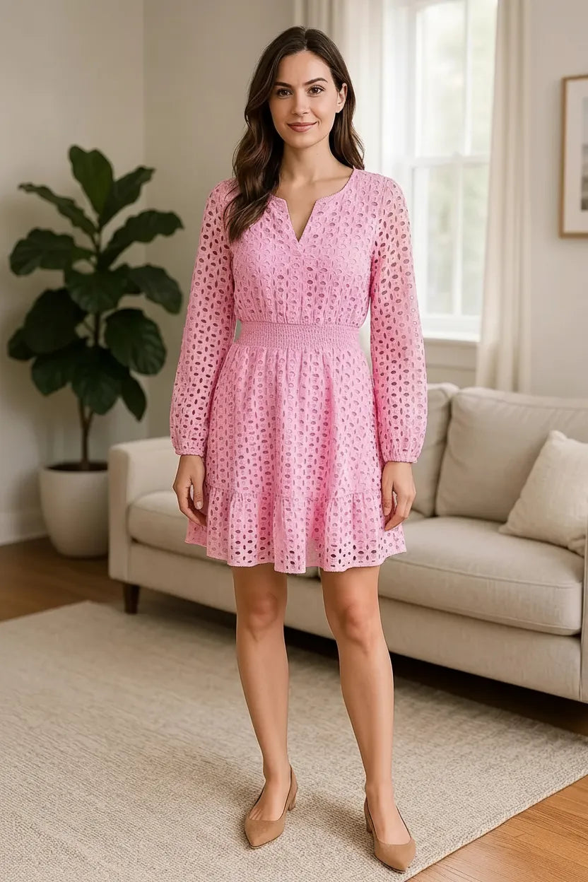 Parma Long Sleeve Dress