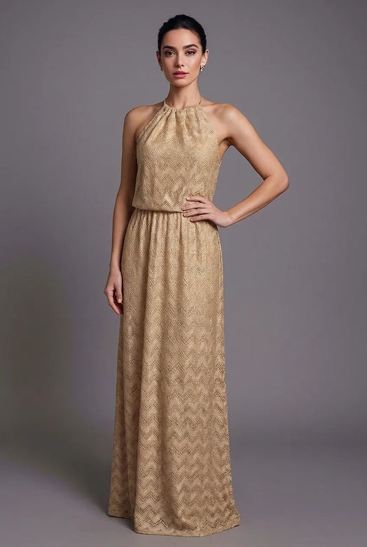 Marissa Gold Gown