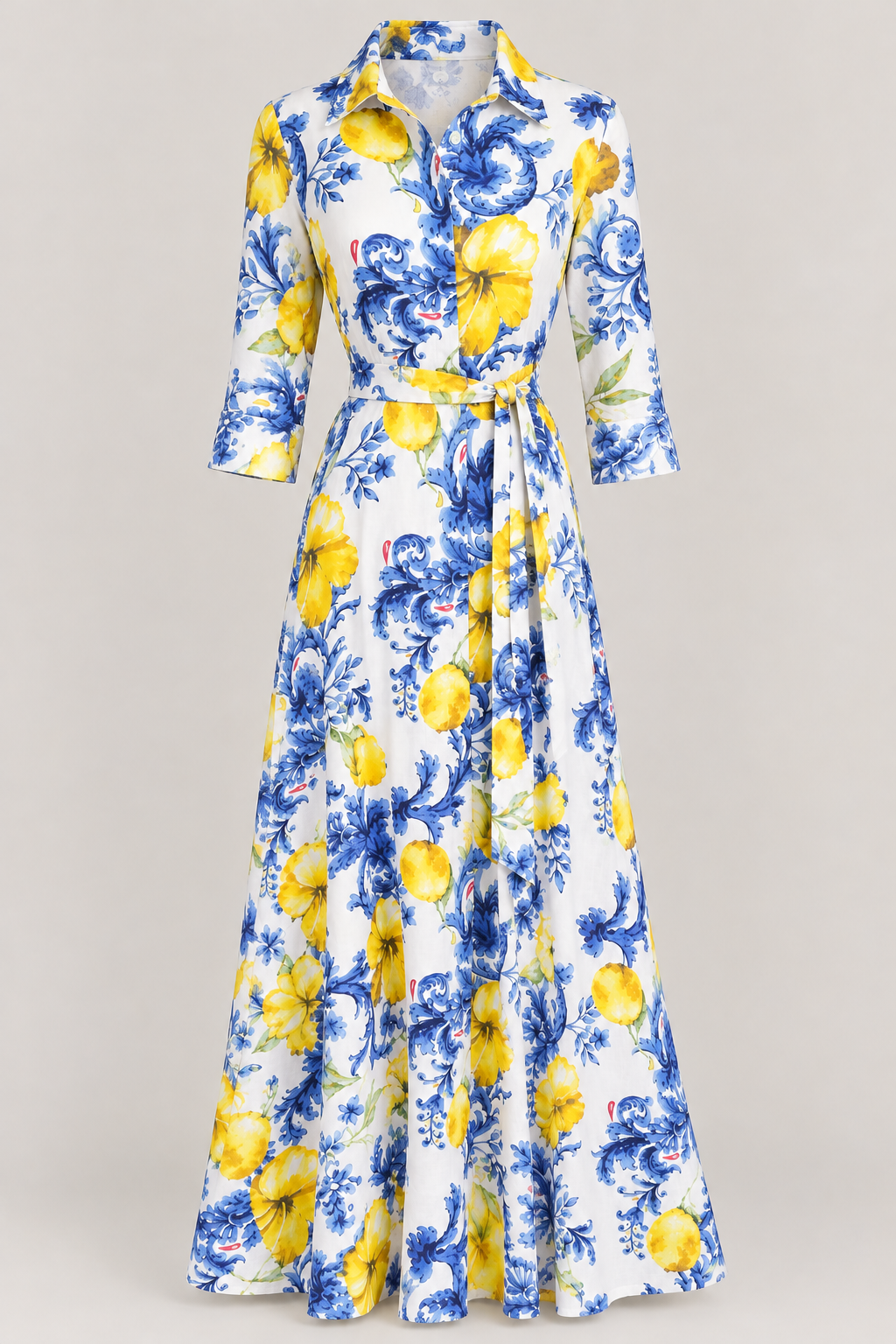 Amalfi Linen Dress