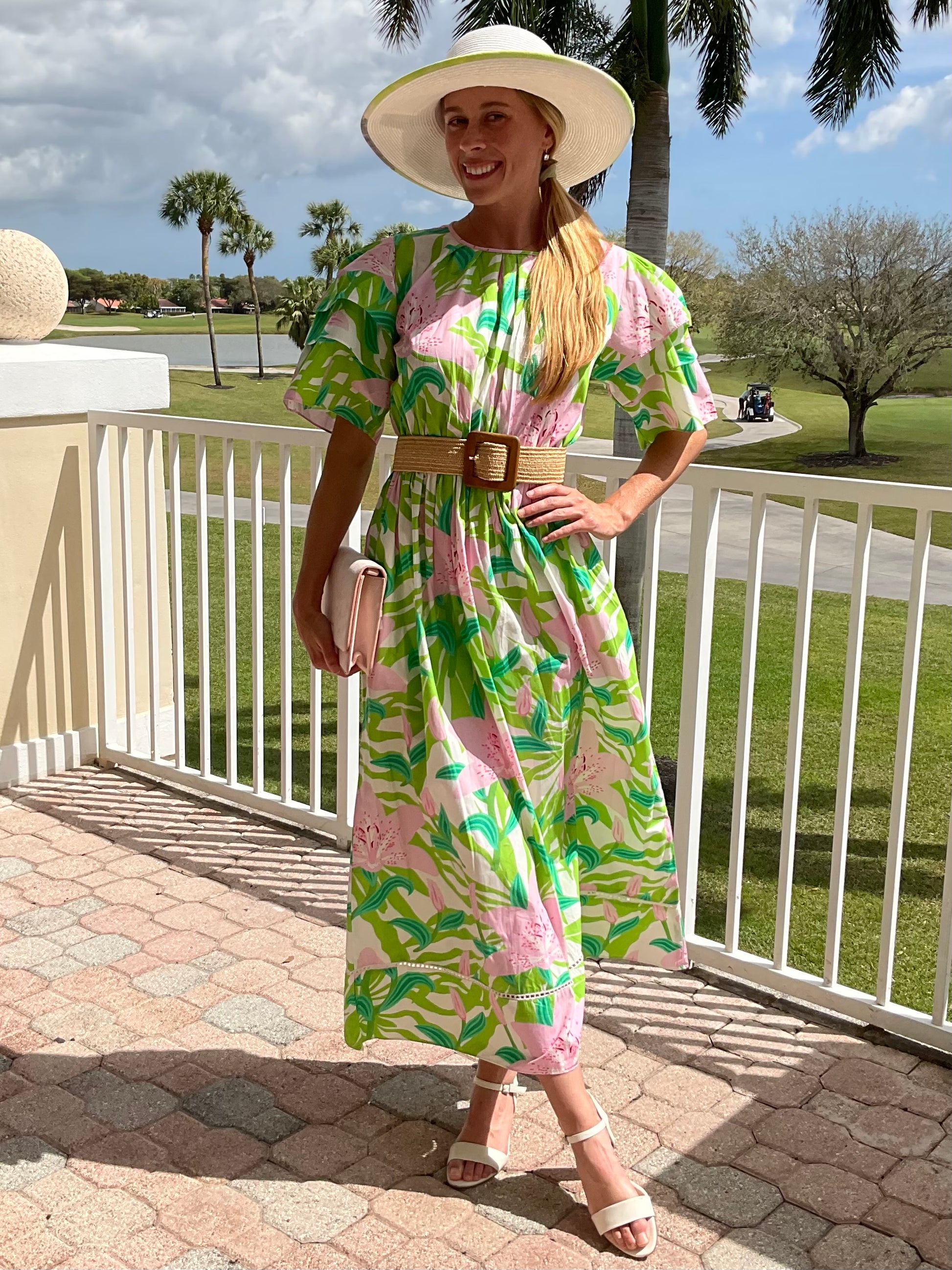 Pink Lily Dress MAROTTA Pink Lily Dress MAROTTA