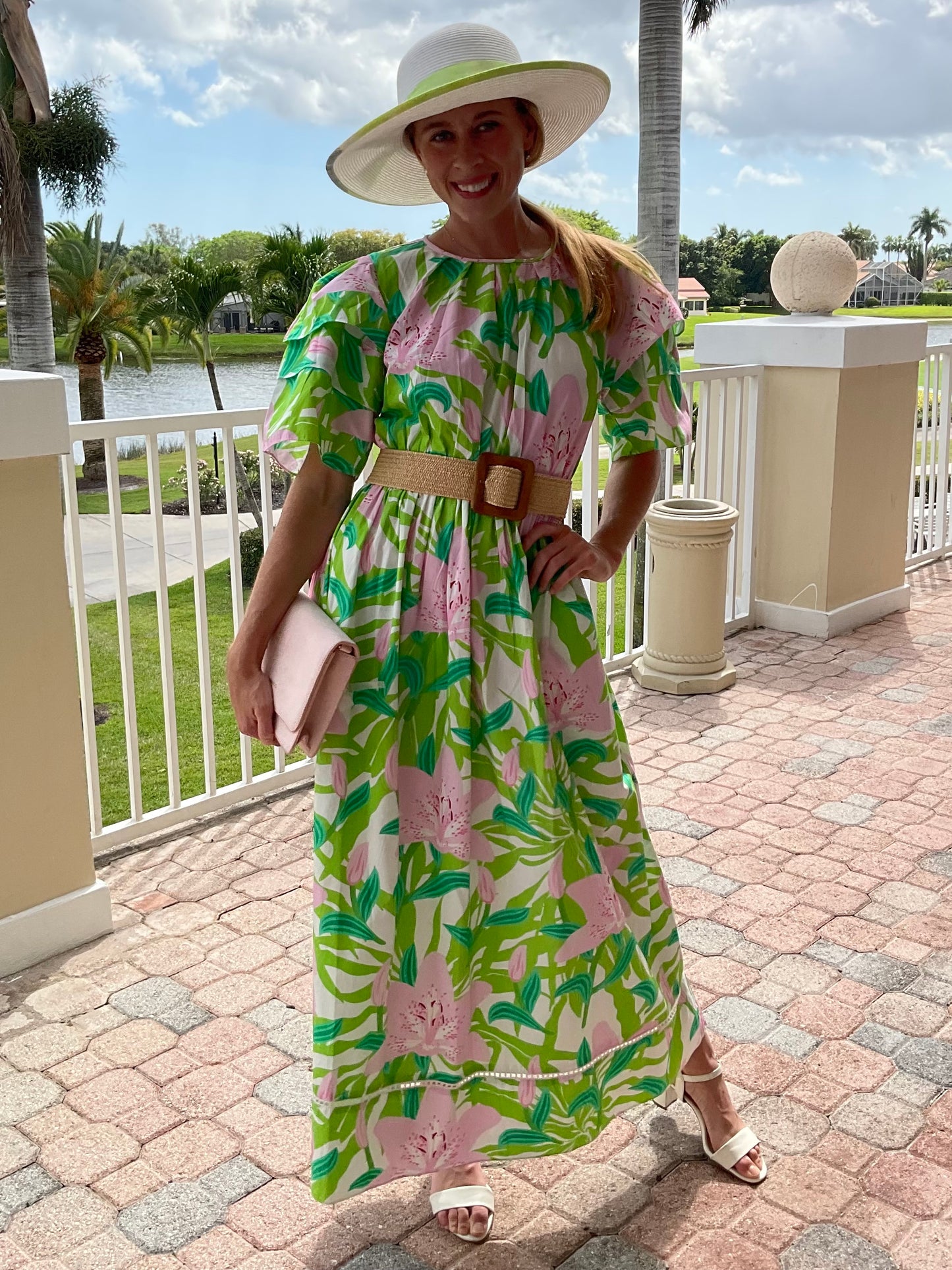 Pink Lily Dress