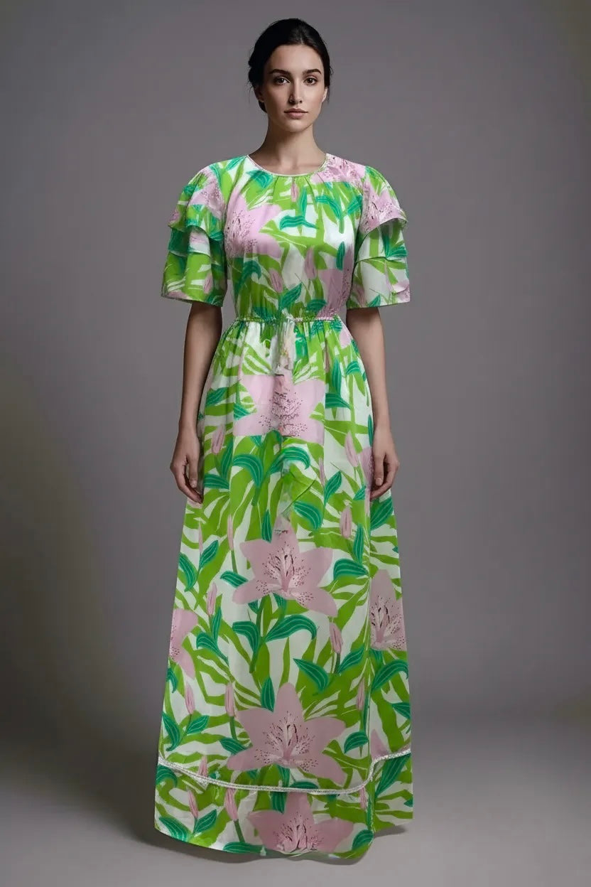 Pink Lily Dress