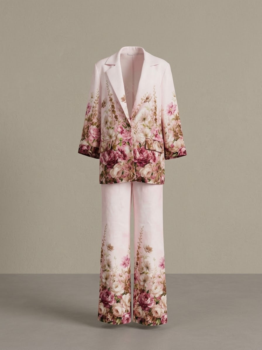 The Florence Floral Suit