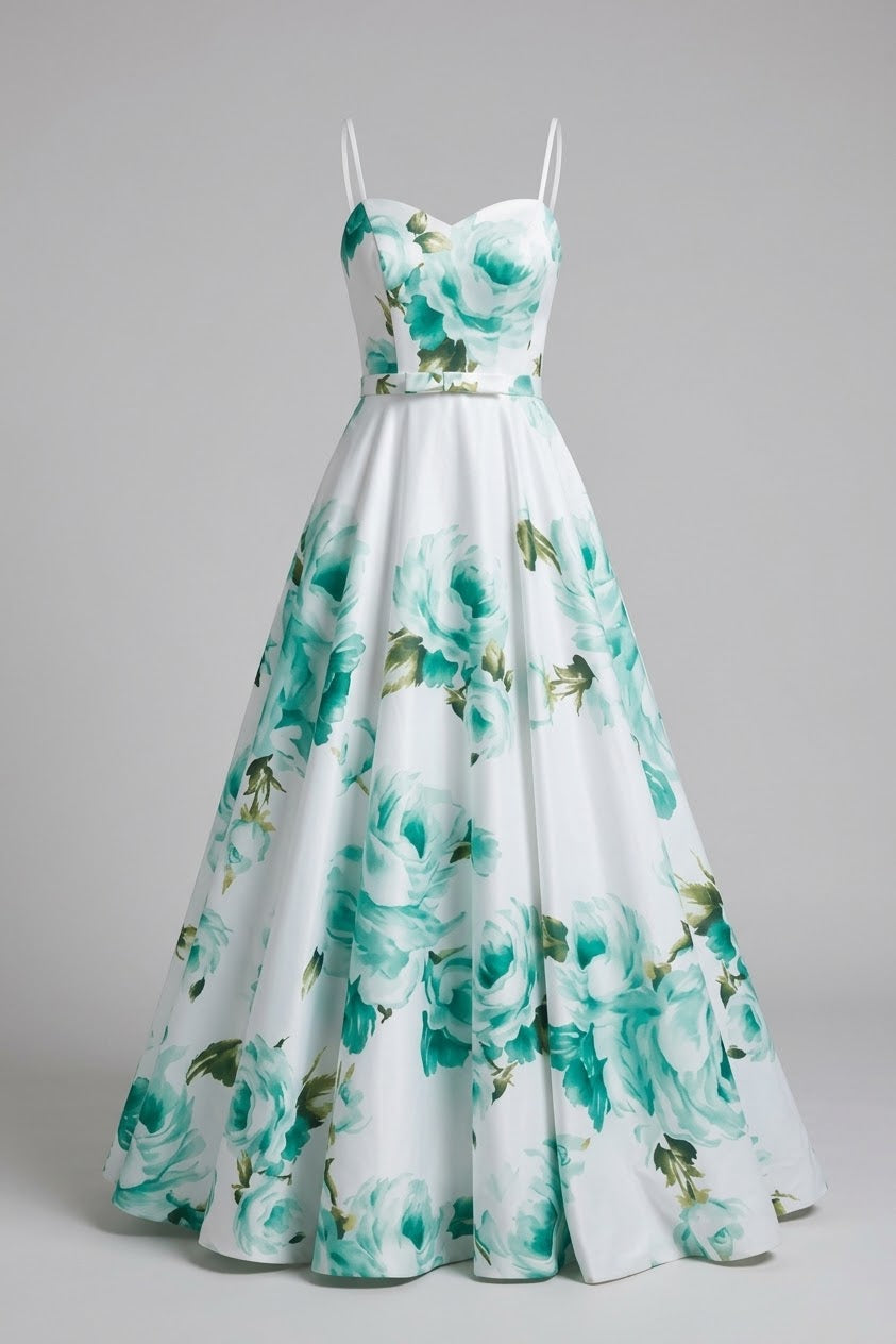 Emerald Rose Gown