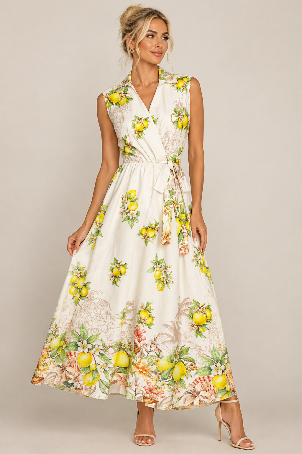 Ravello Citrus Dress