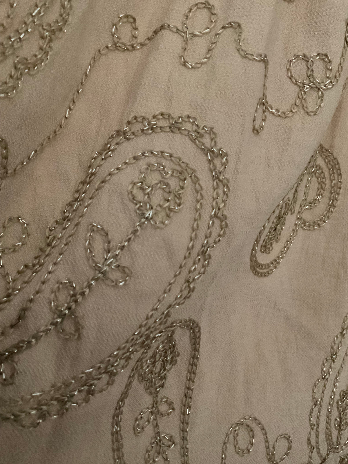 Marotta Luxury Beige Paisley Dress