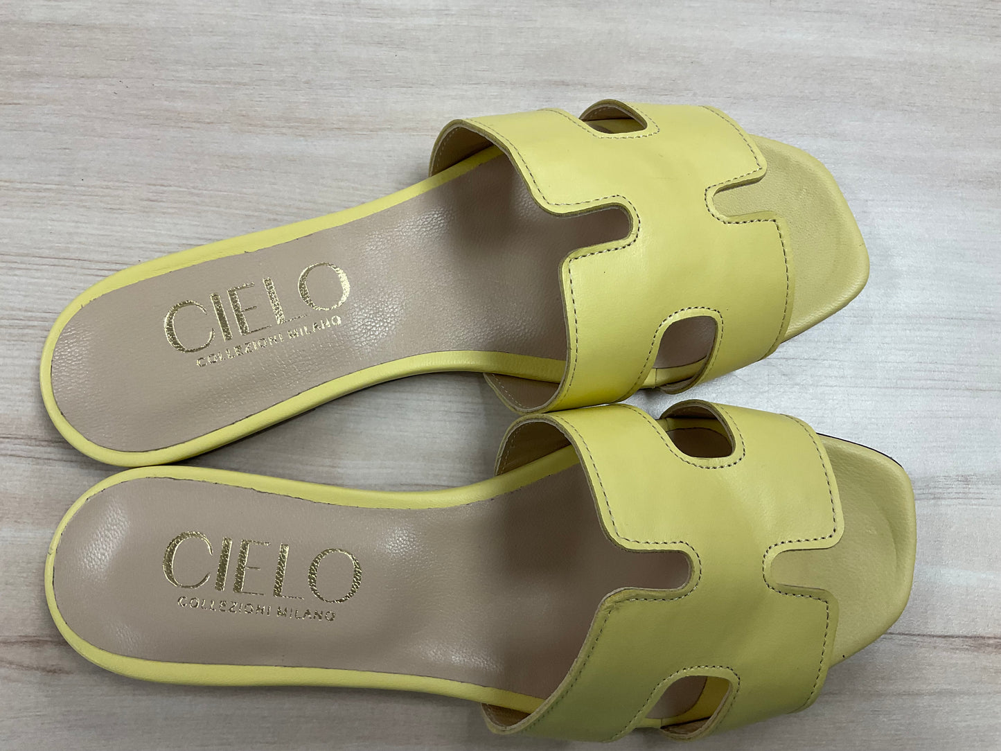 ITALIAN SANDALS YELLOW