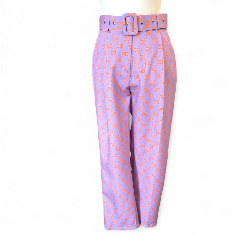 Capri Lilac Trousers