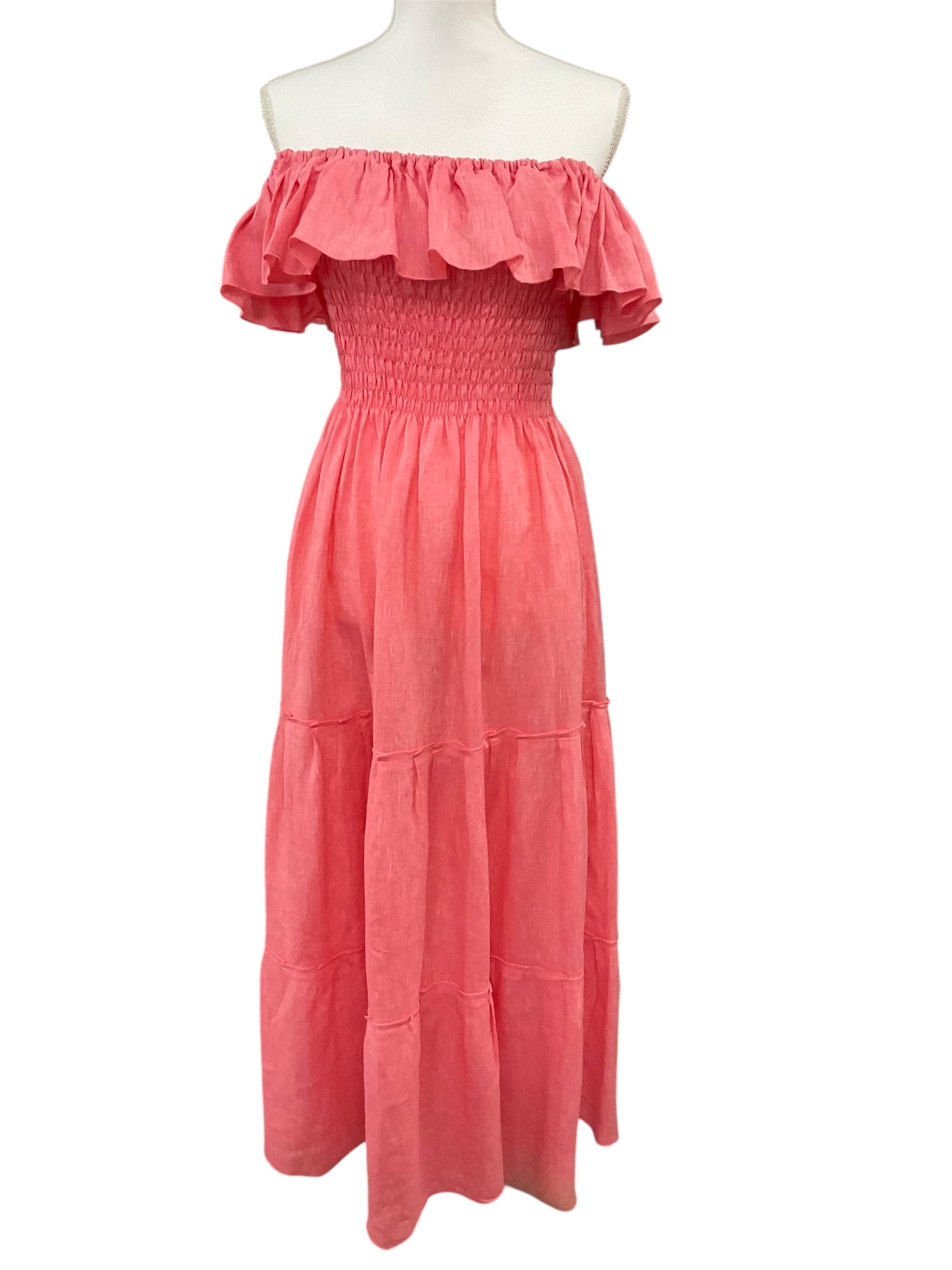 Margot Fragola Linen Dress