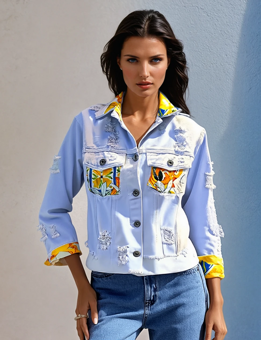 Italian Denim Jacket XS