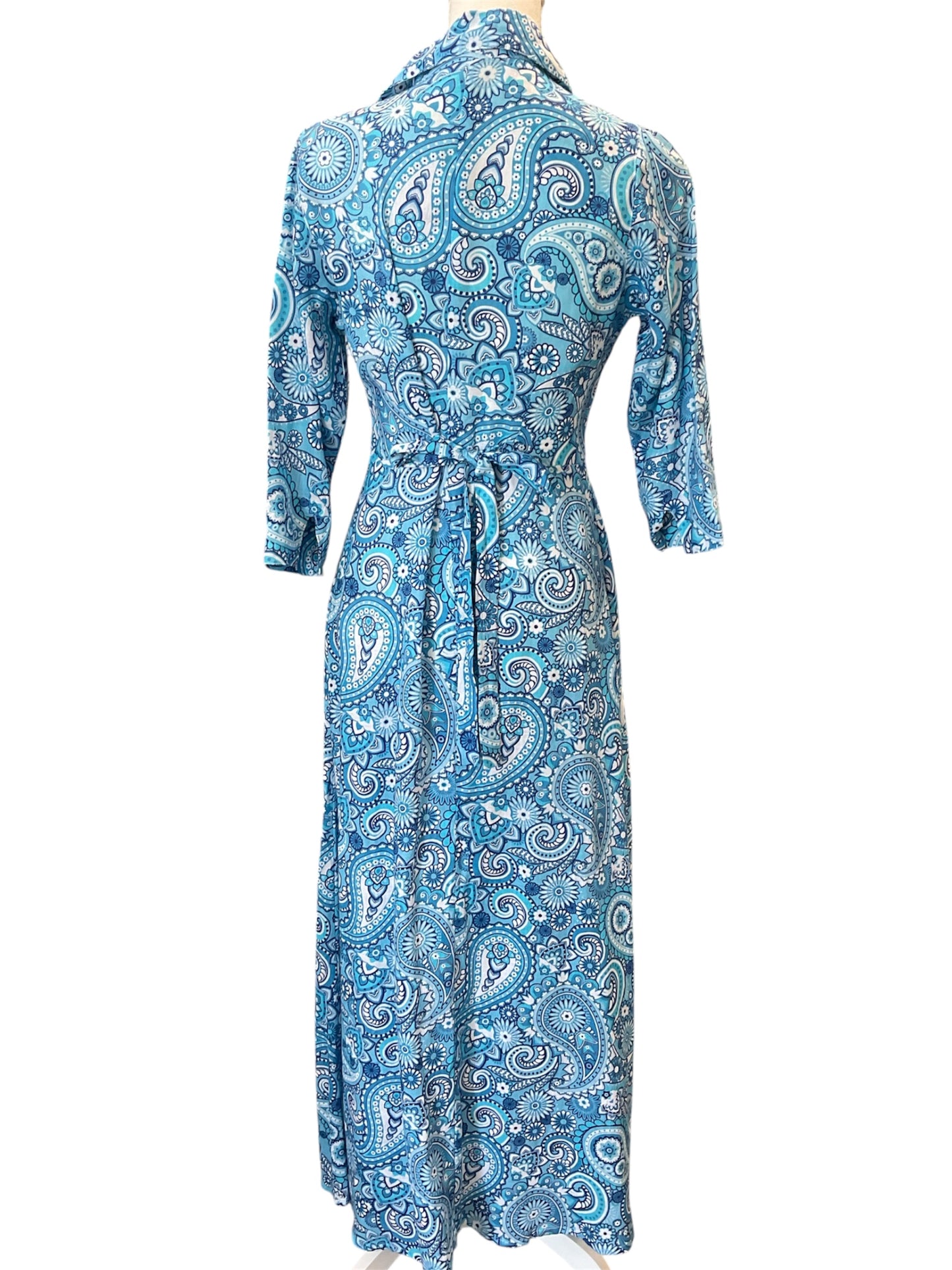 Pasley Blu Linen Dress