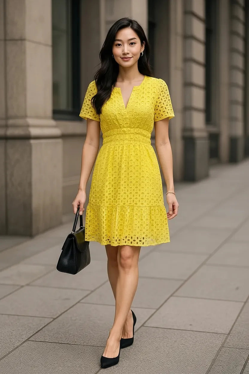 Parma Short Sleeve Dress