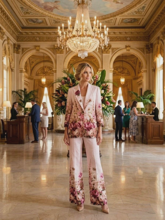 The Florence Floral Suit