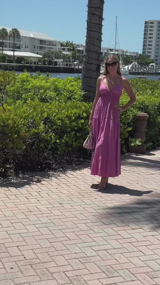 AnaRosa Linen Dress
